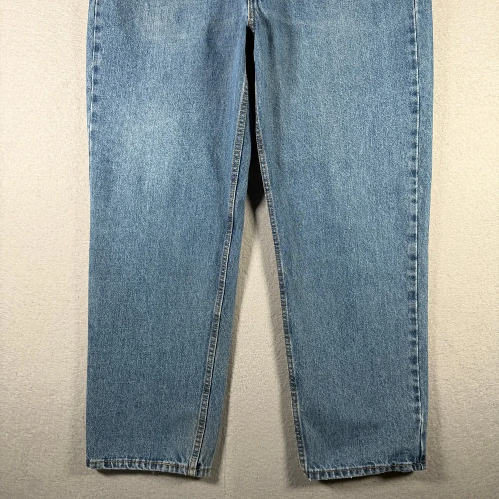 Levis 550 Relaxed Fit Mens Jeans 36x30 Medium Wash Blue Tapered Leg Denim